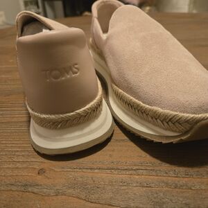 TOMS Pink Slip-On Sneakers